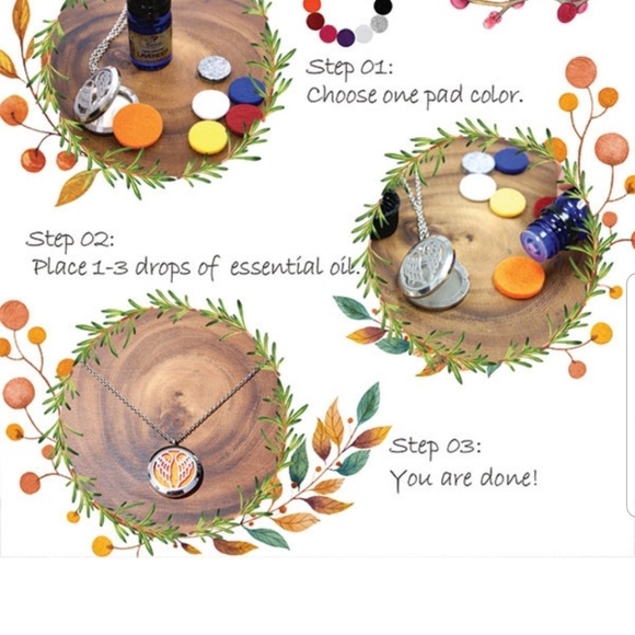 Anavia aromatherapy necklace paw print - Picture 7 of 8